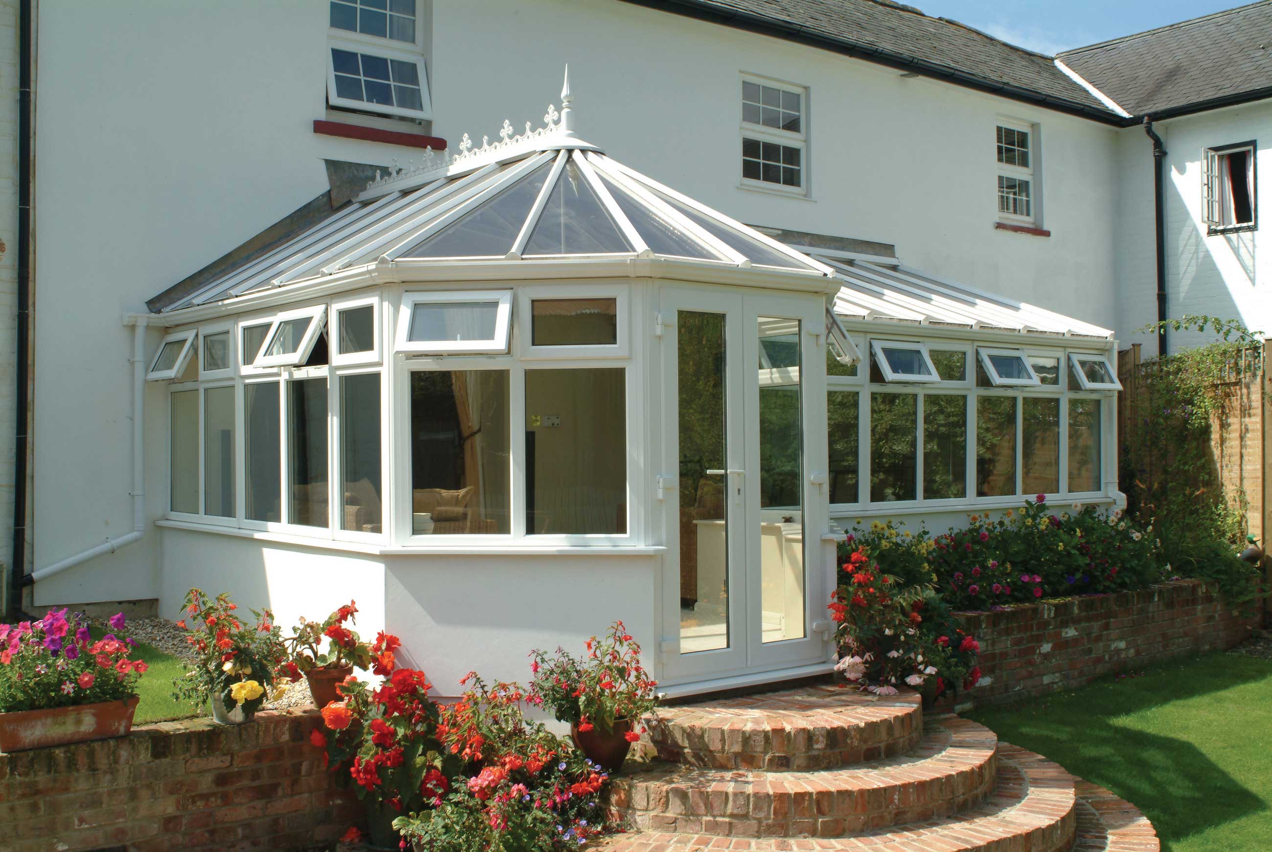 house pvc windows conservatory